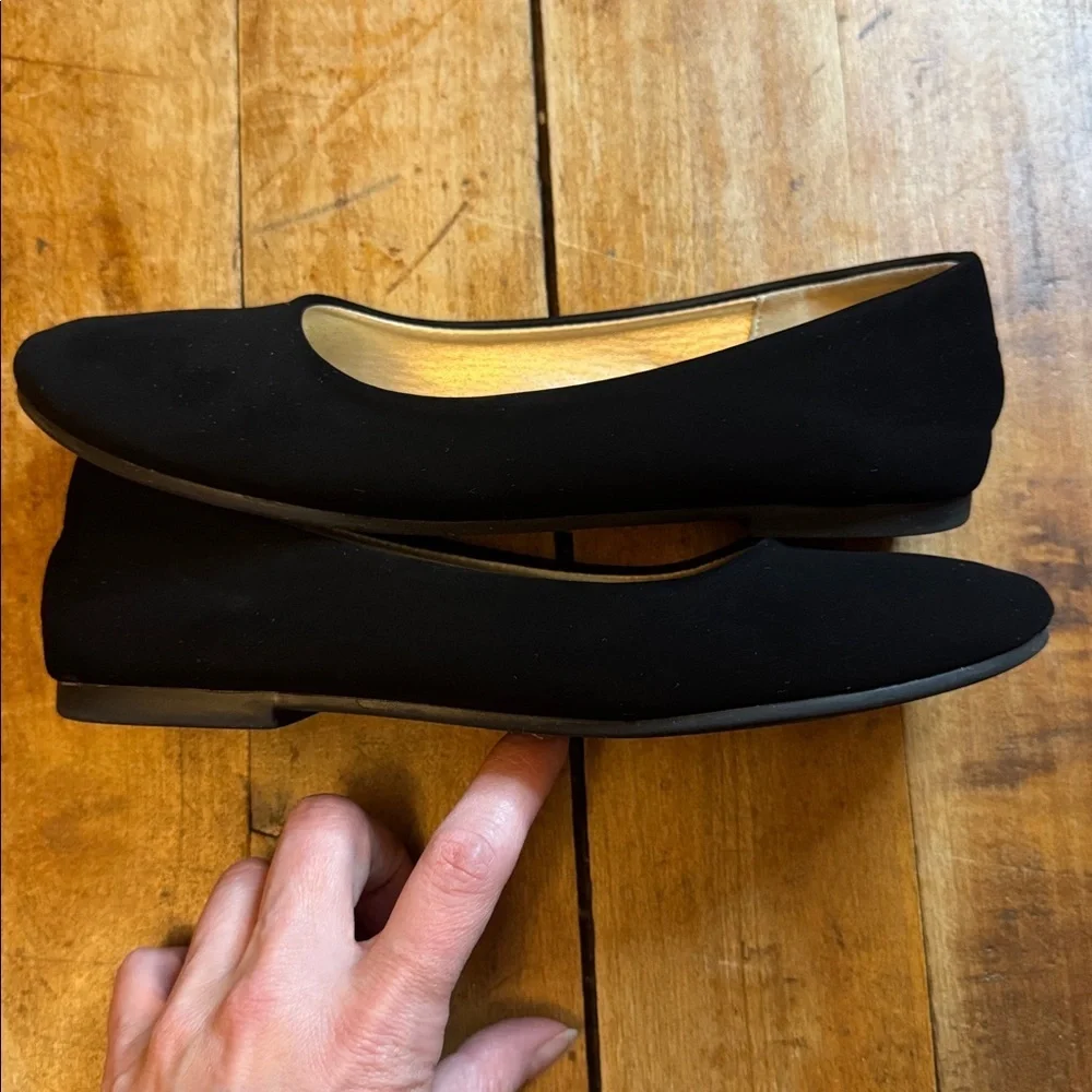 Dream Pairs Black flats dress shoes size 4 ballerina flats spring